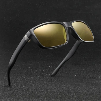 Vyrų Taurės Automobilių Vairuotojams Poliarizuoti Naktinio Matymo UV400 Akiniai nuo Saulės akiniai vyrų Dviračių Vairavimo Akiniai nuo saulės šviesą gafas de sol