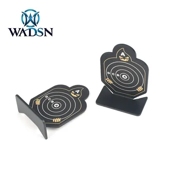 WADSN 6pcs/pak Taktinis tikslas lavinti Šaudymo Striukės Metalo Karinės Tranning Tikslinės Dažasvydis Priedai