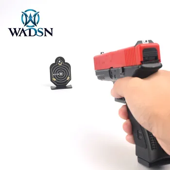 WADSN 6pcs/pak Taktinis tikslas lavinti Šaudymo Striukės Metalo Karinės Tranning Tikslinės Dažasvydis Priedai