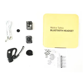 Walkie talkie per Bluetooth TR ausinės Handfree belaidė laisvų rankų įrangos ausinių Mic Už BaoFeng UV-82 UV-5R BF-888S TYT Du būdu radijo
