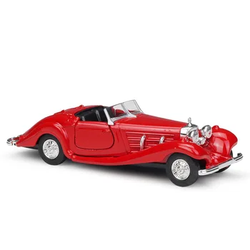 Welly 1:36 Mercedes 1936 500K lydinio automobilio modelį pull-back transporto priemonė Rinkti dovanas Ne nuotolinio valdymo tipas transporto žaislas