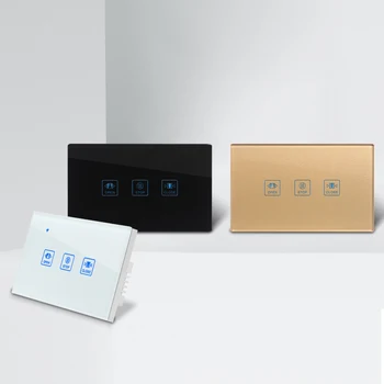 WiFi Dimeris/Ventiliatorius/Užuolaidų Jungiklio, Smart Touch Jungiklis Suderinama Su Alexa 