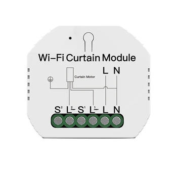 WiFi Smart Užuolaidų Įjunkite Modulio ritininės Žaliuzės Užrakto Variklio Smart Gyvenimo Tuya APP 