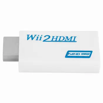 Wii HDMI 720P, 1080P 3.5 mm Audio Wii 2 HDMI Konverteris Adapteris Full HDTV Visiškai Skaitmeninė be Perdavimo Nuostolių
