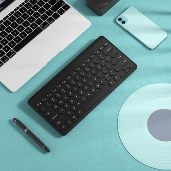 Wireless Keyboard Mini Turas Mygtuką Žaidimų Klaviatūra, Skirta Macbook -Lenovo Dell -Asus Nešiojamas- 