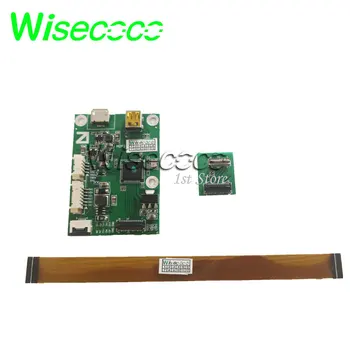 Wisecoco 2.5 Colių Turas LCD Ekranas IPS TFT LCD 480X480 MIPI Vairuotojo Lenta 400 Nitų Ryškumą Plokščias Apskritas Ekranas Ratas