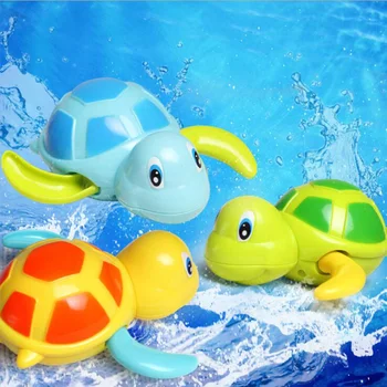 Wonderlife Kūdikių vonia, vonios kambarys mažų žaislų, animacinių filmų smulkių gyvūnų nuotraukos mechaninė pavarų dėžė be baterijos yra saugesnis