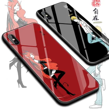 Wonderlife Velnio meilės originalų mobilųjį telefoną atveju, succubus ir arkangelas serija pora mobiliojo telefono dėklas, madingų