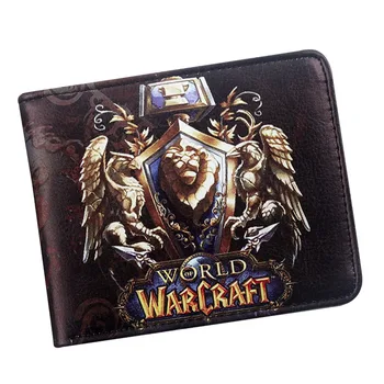 World Of Warcraft Aljanso Piniginė, asmens TAPATYBĖS Kortelė, Bi-Kartus Piniginės Kietas Filmo Žaidimas Piniginės