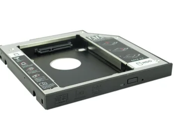 WZSM Didmeninės Nauja 12,7 mm 2nd HDD SSD Kietąjį Diską Caddy Adapteris, skirtas LENOVO Thinkpad T420 T420i T430 T520