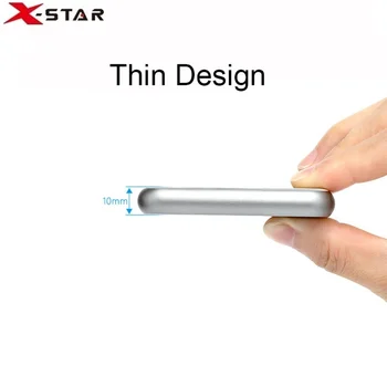 X-STAR Nešiojamų SSD Tipo C Gen 2 USB3.1 Mini Kietojo Disko Greitis Didelis Nerūdijančio Plieno Coverl Išorės SSD 128/256/512 GB 1 TB
