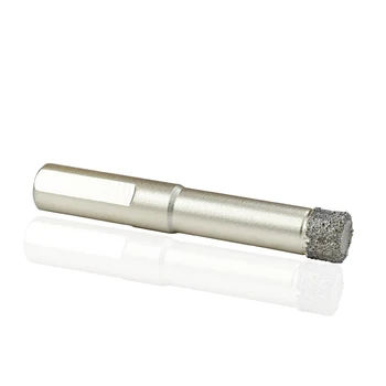 XCAN Diamond Padengtas Grąžtas 6/8/10/12mm Sauso Gręžimo Stiklo Marmuro, Granito, Keramikos Anga Cutter Diamond Core Tiek