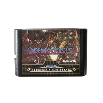 Xenocrisis Atgaminti Megadrive Genezė Žaidimas Juodos SEGA Mega Drive GENESIS