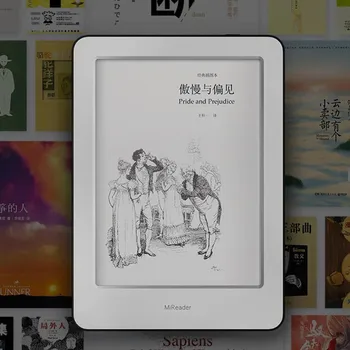Xiaomi MiReader Ebook Reader HD Touch rašalo Ekraną Fortable Planšetinio kompiuterio Ebook Reader Wi-fi, 16GB Atmintis Su Perskaityti Šviesos Home Office