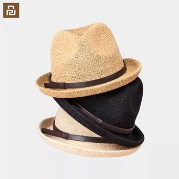 Xiaomi youpin cool top hat aukštos elastinga, kvėpuojanti džiazo skrybėlę raukšlių atsparus vasaros skrybėlę, vyrų ir moterų pačią skrybėlę