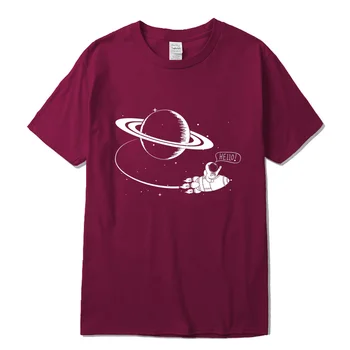 XIN YI vyriški t-shirt Aukštos kokybės medvilnės trumpas slleve Juokinga astronautas spausdinti Kietas laisvi vyrai marškinėlius, o-kaklo vyrų marškinėliai tee