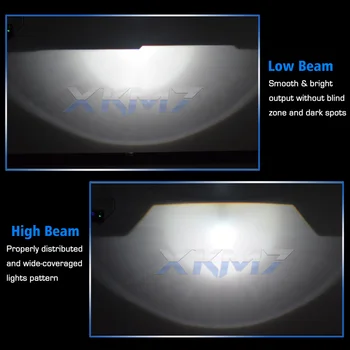 XKM7 Moto Lęšiai Žibintai Motociklų Tiuningas, Pilnas Komplektas Bi-xenon Projektoriaus Objektyvas 
