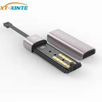 XT-XINTE M. 2 PCIe SSD Talpyklos Tipas Atveju-C 3.1 GEN2 10Gbps Standžiojo Disko Dėžutė Išorės Aptvarą NGFF/NVME 2230-2280 SSD