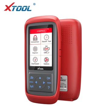 XTOOL X100 Pro2 OBD2 Auto Raktas Programuotojas/Kilometražo koregavimo, Įskaitant EEPROM Kodas Skaitytojas Nemokamai Atnaujinti Multi-kalbų palaikymas