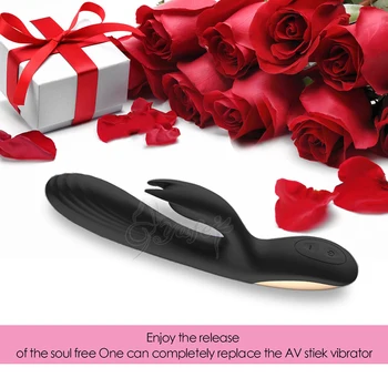 YAFEI Silikono 10 Greičio Triušis Vibratoriai Moterims, Vaginos Stimuliatorius Erotinis Žaislas G Spot Vibracijos faloimitator Suaugusiųjų Sekso produktus