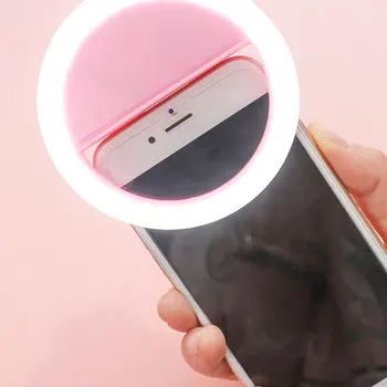 YANKE Įrašą Selfie Užpildyti Šviesos diodų (Led) USB charge Žiedo Nuotrauka Fotoaparatą, Mobilųjį Telefoną Išmanųjį telefoną 