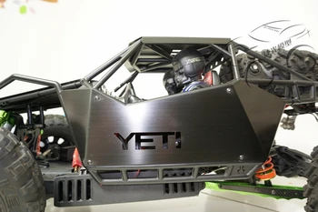 YETI XL 90032 90038 metalinis korpusas padengti kūno šarvai apsaugos plokštė, 4 vnt rc automobilių