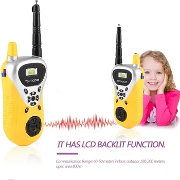 YKS 2vnt walkie talkie vaikų Radijo Retevis Nešiojamą Žaislai Vaikams Dovanų Nešiojamųjų Elektroninių dvipusis Radijo ryšys vaikas žaislas