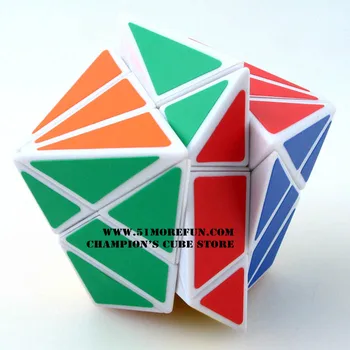 YongJun YJ Ašis Magic Cube Pakeisti Netaisyklingai Jinggang Speed Cubing su Matinio stiklo Lipdukas YJ 3x3x3 karšto pardavimo