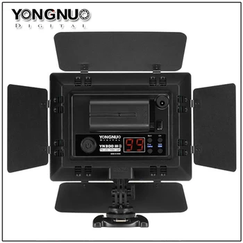 Yongnuo YN300 III Pro LED Vaizdo Šviesos DV Vaizdo Kamera JVC 3200K-5500K APP KONTROLĖS LED VAIZDO ŠVIESOS, Fotografijos LED Šviesos
