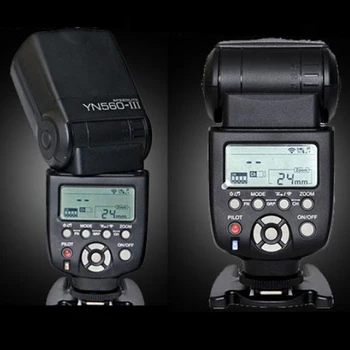YONGNUO YN560III YN560-III YN560 III Belaidžio Flash Speedlite Canon Nikon Olympus Panasonic 
