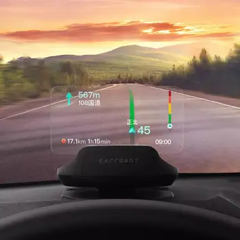 YouPin Carrobot Žvalgybos Automobilių HUD Kabelis GPS Balso Sąveika Multi-Modelio Pritaikymo Virtuali Vaizdo 9.5 Cm atstumą