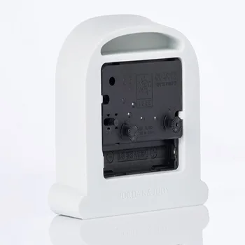 Youpin Jordan&Judy Silent Alarm Clock Mados Silikono Stalas 3d Kūrybos Miegamojo Lovos Elektroninis Laikrodis Šiuolaikinės