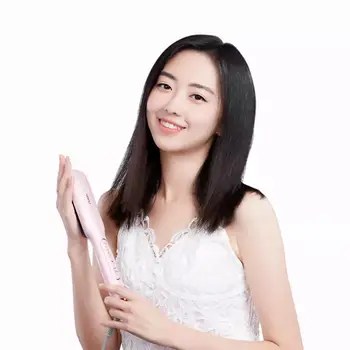 Youpin Yueli Šukos Elektros Tiesių plaukų šukos hs-528p Rožinė karšto šukos ištiesinimo priemonės, dėl juodų plaukų butas geležies plaukų ištiesinimo priemonės