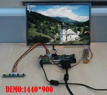 Yqwsyxl Kontrolės Valdyba Stebėti Rinkinys CLAA141WB02 N141I1 QD14TL01 HDMI+DVI+VGA LCD LED ekrano Valdiklio plokštės Tvarkyklės