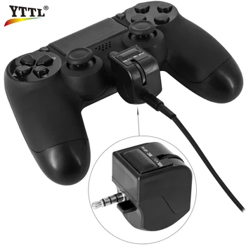 YTTL 3.5 mm Mini Rankena Audio ausinių adapteris Micphone Ausinės Balso Kontrolės Žaidimų Reikmenys PS4 Valdytojas PSVR PS4 VR