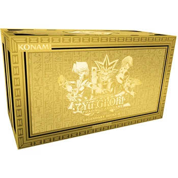 Yu Gi Oh LED2 Dovanų Dėžutėje TCG Europos Versija anglų Legendinis Denio Trys Magija Dievų