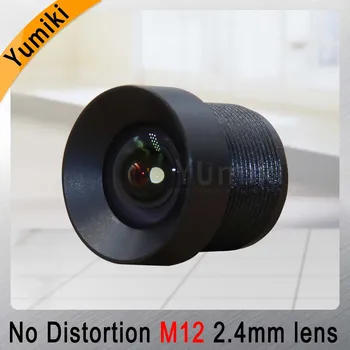 Yumiki 2,4 mm M12 Objektyvas 1/3 Colių 5MP IR F1/2.0 be Iškraipymų vaizdo kamera