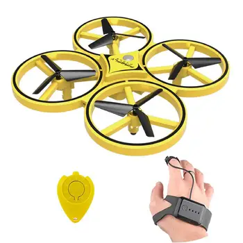 ZF04 RC Drone Mini Infraraudonųjų spindulių Indukcijos Vertus Kontrolės Drone Aukščio Laikyti 2 Valdytojai Quadcopter Vaikams Žaislas Dovana