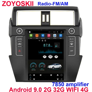ZOYOSKII Android 9.1 9.7 colių vertikalus ekranas AUTOMOBILIO Radijo, GPS ir 