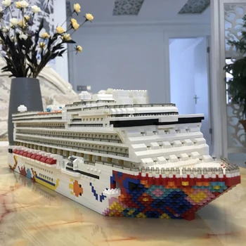 ZRK Prabanga Kruizinių Lainerių Laivas Didelis Baltas Valtis 3D Modelį 