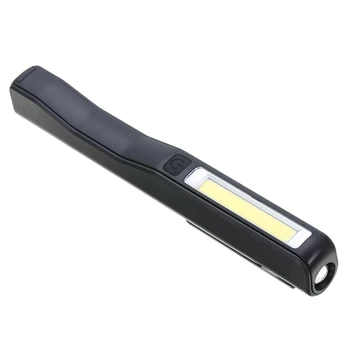 Įkraunamas LED, COB Nešiojamų Kempingas Darbo Inspekcijos Šviesos Lempa Rankoje Deglas Magnetinio už Namų ūkio Dirbtuvių Automobilių Kempingas