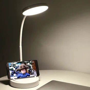 Įkrovimo LED Akių Apsauga Lempos Touch Kūrybos Naktiniai Mokytis Skaityti Lankstymo USB Stalo Lempa
