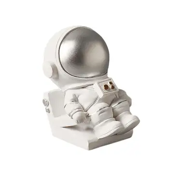 Šiaurės Kūrybos Astronautų Mėnulio Formos Dervos Mažų Ornamentais Namų Puošybai Amatų Modernus Vaikas Miniatiūriniai Gimtadienio Dovana