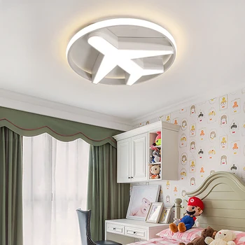 Šiaurės lėktuvo namų dekoravimo salonas, miegamasis dekoro led lemputė dega kambarys pritemdomi lubų šviesos lamparas patalpų apšvietimas