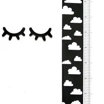 Šiaurės Šalių Vaikų Aukštis Valdovas Drobės Kabo Augimo Diagramos Vaikų Kambario Sienų Dekoras Siena Lipdukas Valdovas