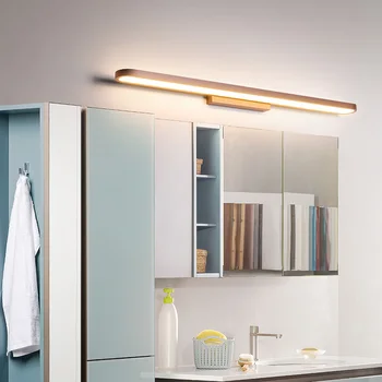 Šiuolaikinių LED sienos Lempos&Veidrodėliai Žibintai Kavos 0.4-1.2 M Anti-rūko LED Vonios kambarys žibintai tualetinis staliukas/wc/vonios kambarys sconce&veidrodis lam