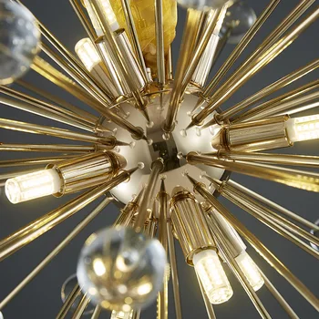 Šiuolaikinės crystal šviesos liustra už kambarį prabangių namų dekoro led kristalų (lcd lempos valgomasis auksas kabinti apšvietimo šviestuvas