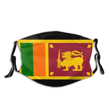 Šri Lanka Vėliavos Veido Msak Su Filtru
