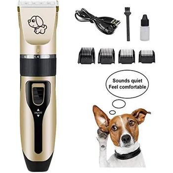 Šunų Kirpimo mašinėlės Elektros šunelis Plaukų Žoliapjovės, Mažai Triukšmo Profesinės USB naminių Gyvūnėlių priežiūros Priemonė Augintiniai Mažesne Mašina