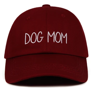 Šuo, Tėtis ir Šuo Mama, tėtis skrybėlę Medvilnė, siuvinėjimo Beisbolo kepuraitę Snapback Vyrų ir moterų Mados lauko, laisvalaikio kepurės